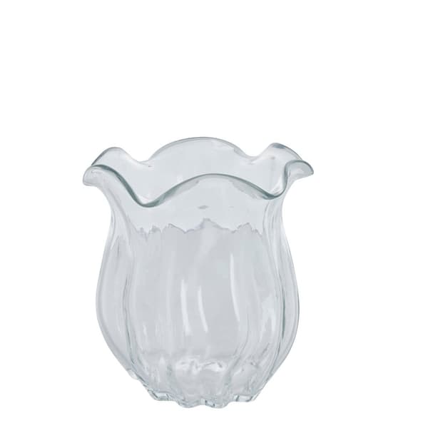 FURNLUX VAS SCARLETT VIT 20CM