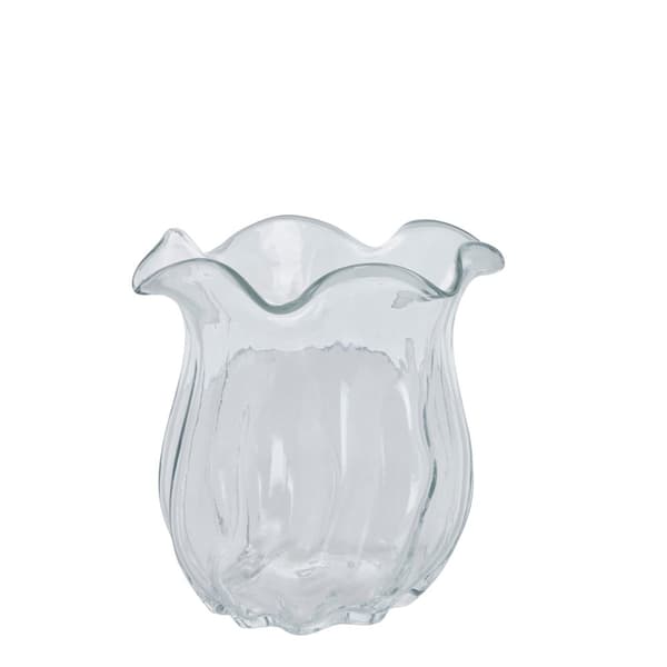 FURNLUX VAS SCARLETT VIT 20CM