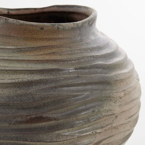 FURNLUX VAS HIELLE GRÅ 31CM