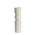 Miniatyrbild 1 av 5: FURNLUX LJUSSTAKE ELLIA VIT 9CM