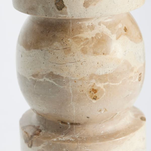 FURNLUX LJUSSTAKE ELLIA BEIGE 9CM