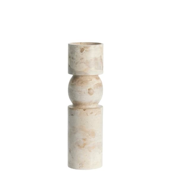 FURNLUX LJUSSTAKE ELLIA BEIGE 9CM