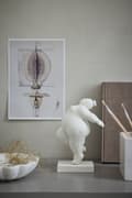 Miniatyrbild 4 av 6: FURNLUX DEKORATION SERAFINA VIT 13CM