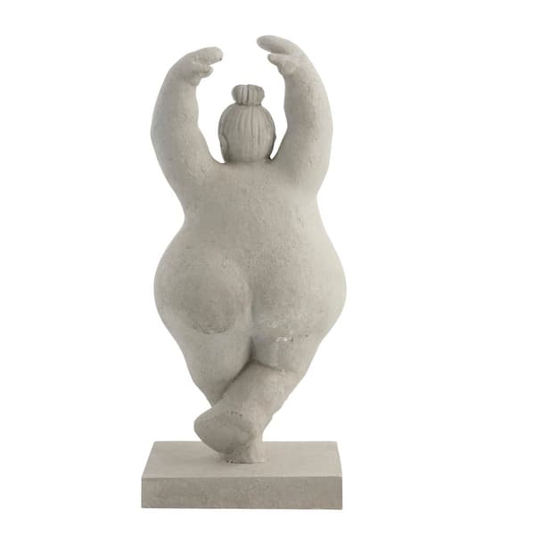 FURNLUX DEKORATION SERAFINA GRÅ 10CM