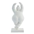 Miniatyrbild 2 av 8: FURNLUX DEKORATION SERAFINA VIT 10CM