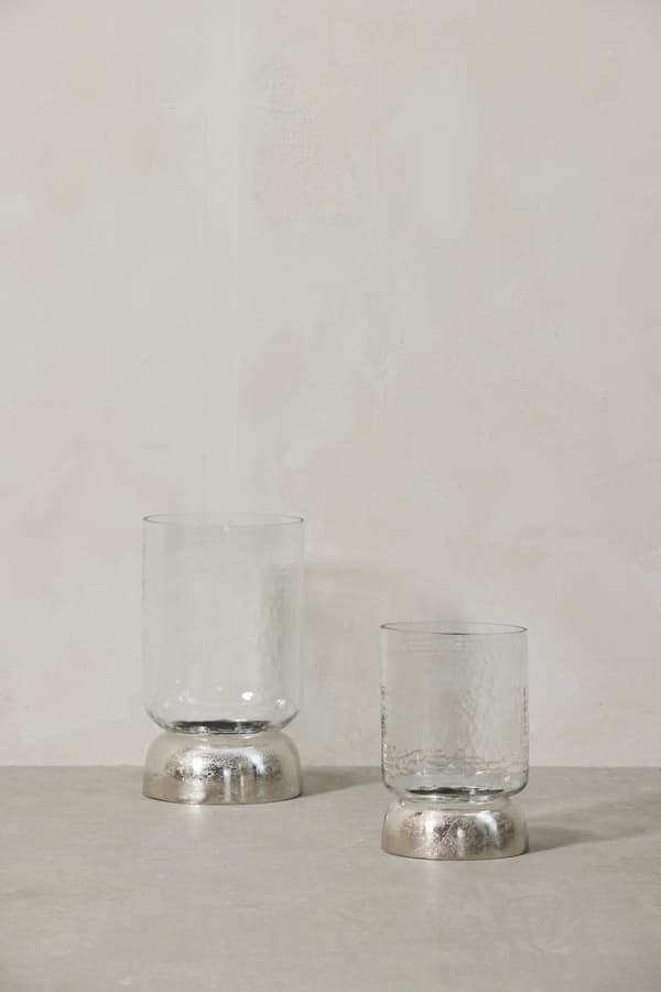 FURNLUX LJUSSTAKE SANDIA SILVER 17CM