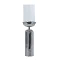 Miniatyrbild 1 av 3: FURNLUX LJUSSTAKE SANDIA SILVER 12CM
