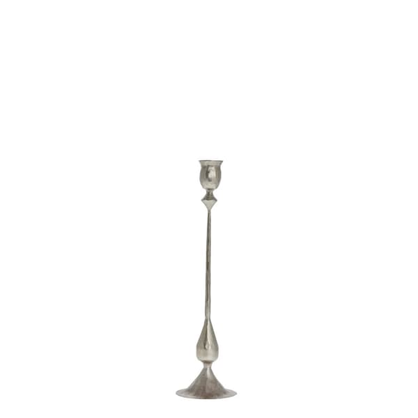 FURNLUX LJUSSTAKE INGRID SILVER 7CM