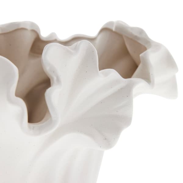 FURNLUX VAS ISOLDE VIT 15CM