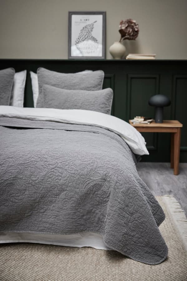 FURNLUX KUDDFODRAL ISABELLE GRÅ 60CM