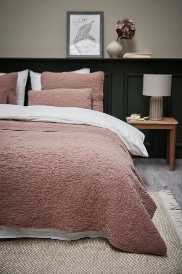 FURNLUX PÅSLAKAN ISABELLE ROSA 240CM