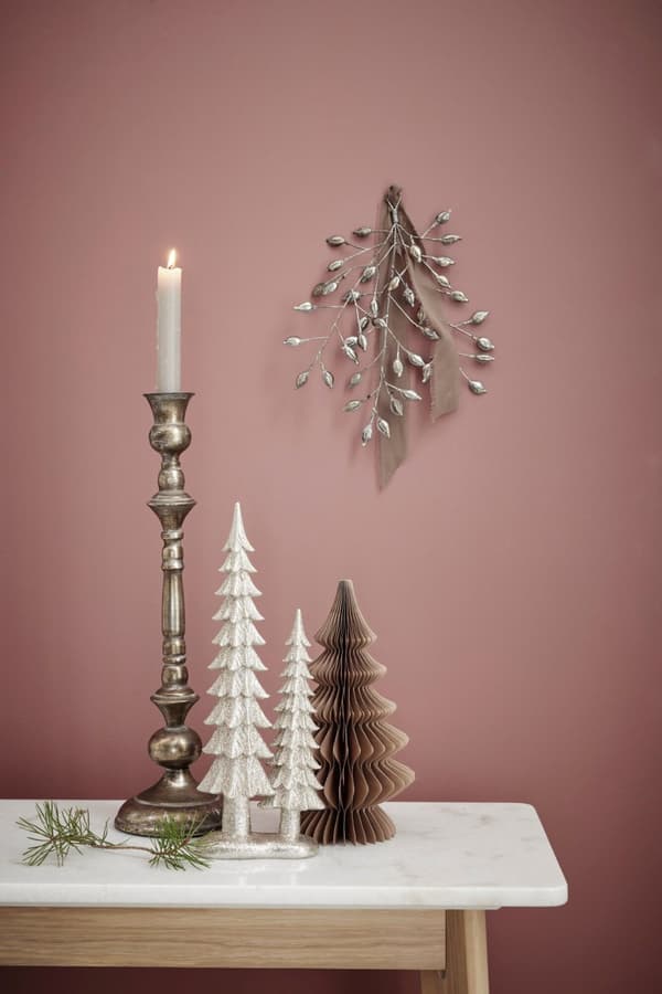 FURNLUX LJUSSTAKE MISELLA SILVER 13CM
