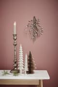 Miniatyrbild 4 av 4: FURNLUX LJUSSTAKE MISELLA SILVER 13CM
