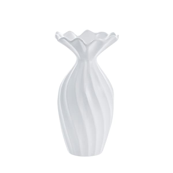 FURNLUX VAS SUSILLE VIT 14CM