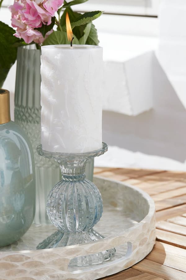 FURNLUX LJUSSTAKE SILVA GRÖN 10CM