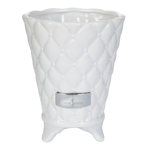 FURNLUX KRUKHÅLLARE ÄDELVIT 12CM