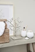 Miniatyrbild 3 av 4: FURNLUX DEKORATION TRESSA SILVER 17CM