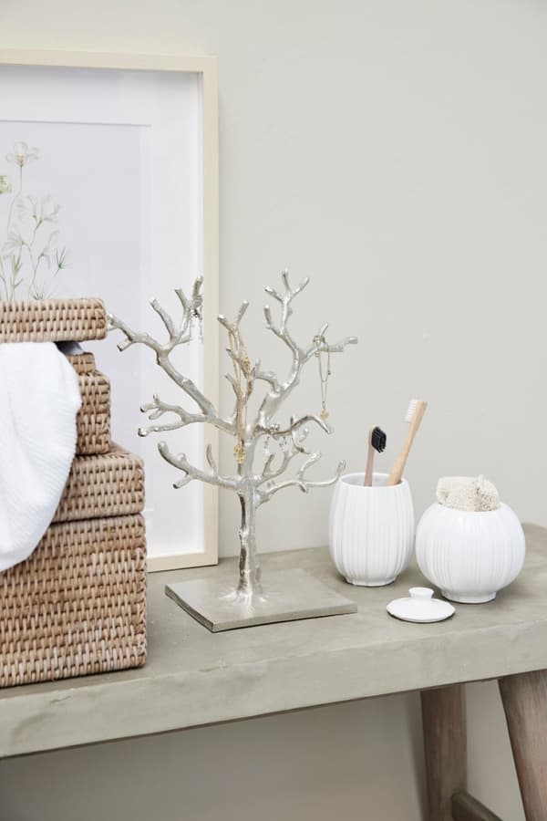 FURNLUX DEKORATION TRESSA SILVER 17CM