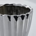Miniatyrbild 3 av 4: FURNLUX KRUKHÅLLARE SHENELLA SILVER 10CM
