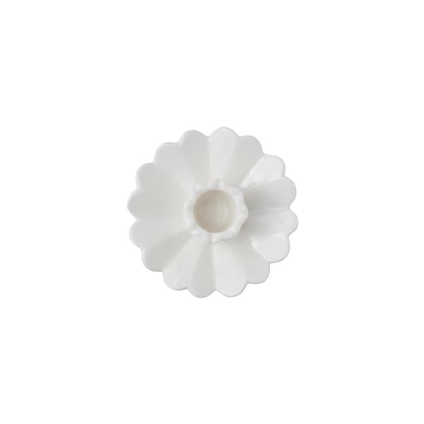 FURNLUX LJUSSTAKE DEHMIRA VIT 9CM