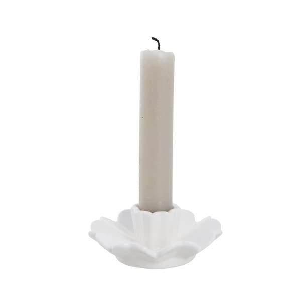 FURNLUX LJUSSTAKE DEHMIRA VIT 9CM