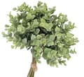 Miniatyrbild 1 av 5: Buxbombladsbukett 38 cm med 11 grenar och konstgjorda blommor