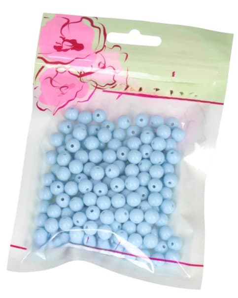 PERLEPERLER MED HUL 8 MM 190 STK.