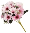 Miniatyrbild 3 av 5: KONSTGJORDA BLOMMOR GYLLENE TJOCK BUKETT STOR