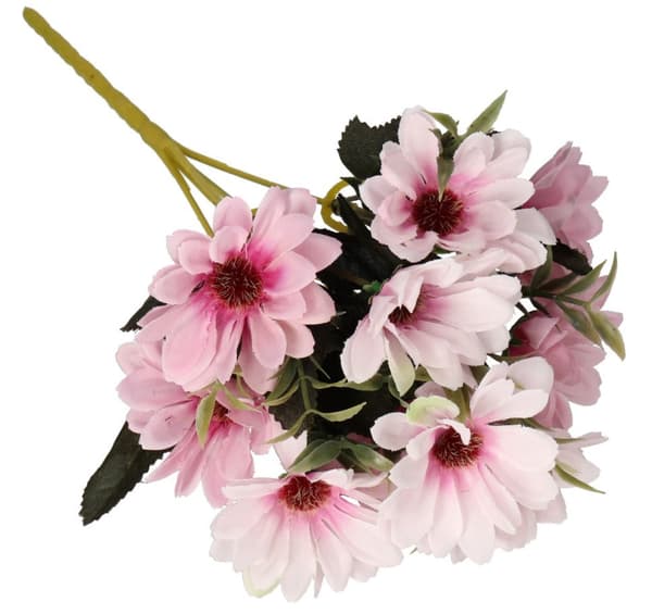 KONSTGJORDA BLOMMOR GYLLENE TJOCK BUKETT STOR