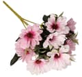 Miniatyrbild 4 av 5: KONSTGJORDA BLOMMOR GYLLENE TJOCK BUKETT STOR