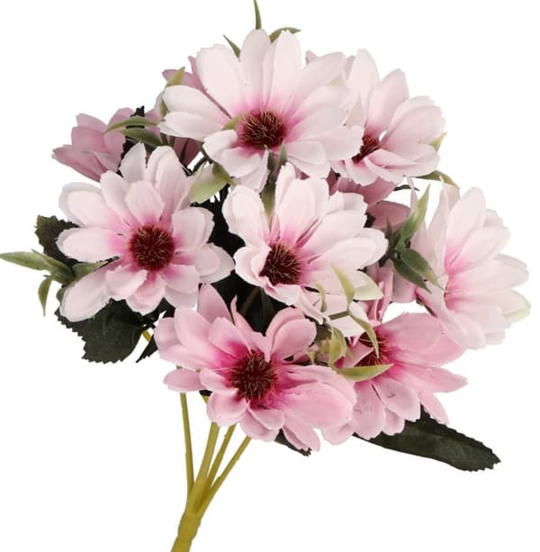 KONSTGJORDA BLOMMOR GYLLENE TJOCK BUKETT STOR