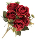 Miniatyrbillede 5 af 6: KUNSTIGE BLOMSTER SOM LIVSBUKET ROSER ROSER GRENE