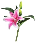 Miniatyrbild 4 av 8: KONSTGJORDA BLOMMOR LILJEGRENAR SOM EN LIVSLILJEBLOMM