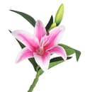 Miniatyrbild 1 av 8: KONSTGJORDA BLOMMOR LILJEGRENAR SOM EN LIVSLILJEBLOMM