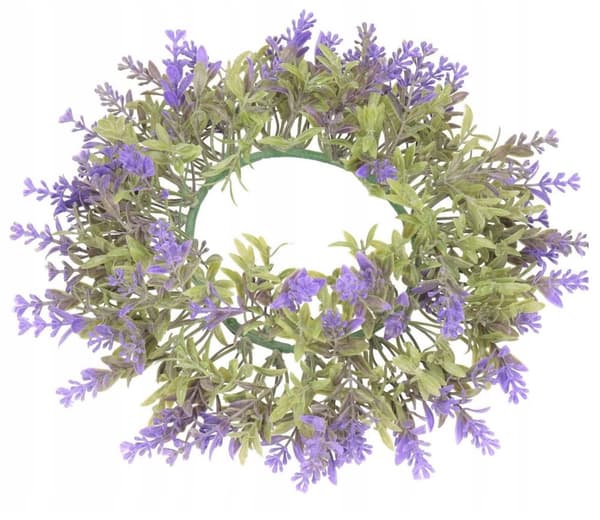 LAVENDELKRANS LAVENDEL 28CM DEKORATIV KRANS