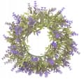 Miniatyrbild 1 av 3: LAVENDELKRANS LAVENDEL 28CM DEKORATIV KRANS