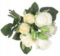 Miniatyrbild 3 av 3: ROS ROSBUKETT TJOCKA KONSTGJORDA BLOMMOR SOM LIVET