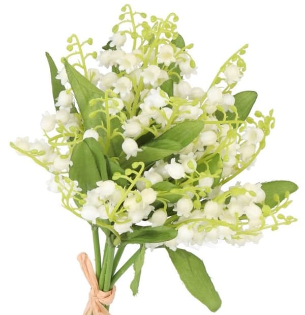 BUKETT BUKETT KUNSTIGE BLOMSTER PLANTER LILJEKONNAL