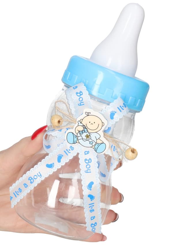 FLASKE PENGEBØR 1. FØDSELSDAG BABY SHOWER