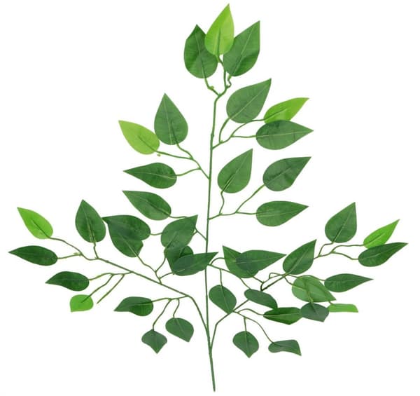 KUNSTIGE BLOMSTER BLAD FICUS BENJAMIN BLADE 60CM