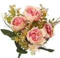 Miniatyrbild 4 av 6: KONSTGJORDA BLOMMOR SOM LIV VÄXTER ROS ROSBUKETT