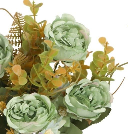 KONSTGJORDA BLOMMOR SOM LIV VÄXTER ROS ROSBUKETT