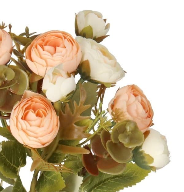 KONSTGJORDA BLOMMOR STORA TÄTA PIONER PIONER