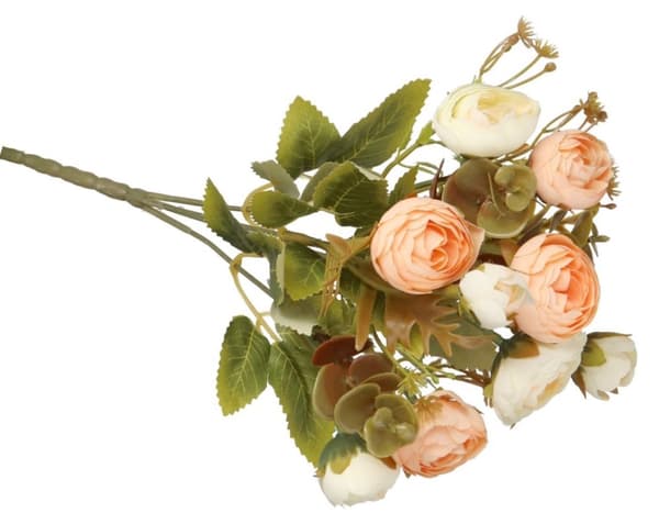 KONSTGJORDA BLOMMOR STORA TÄTA PIONER PIONER