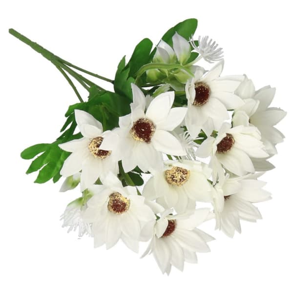 KUNSTIGE BLOMSTER PLANTER BUKET GRENE MARKBLOMSTER