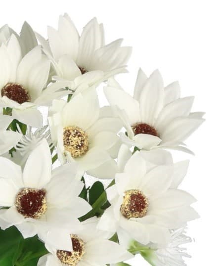 KUNSTIGE BLOMSTER PLANTER BUKET GRENE MARKBLOMSTER