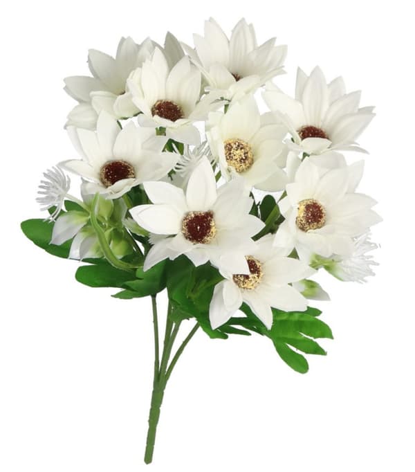 KUNSTIGE BLOMSTER PLANTER BUKET GRENE MARKBLOMSTER