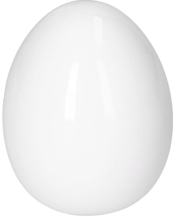 KERAMISK ÆG 9CM ÆG PÅSKEGG DEKORATION