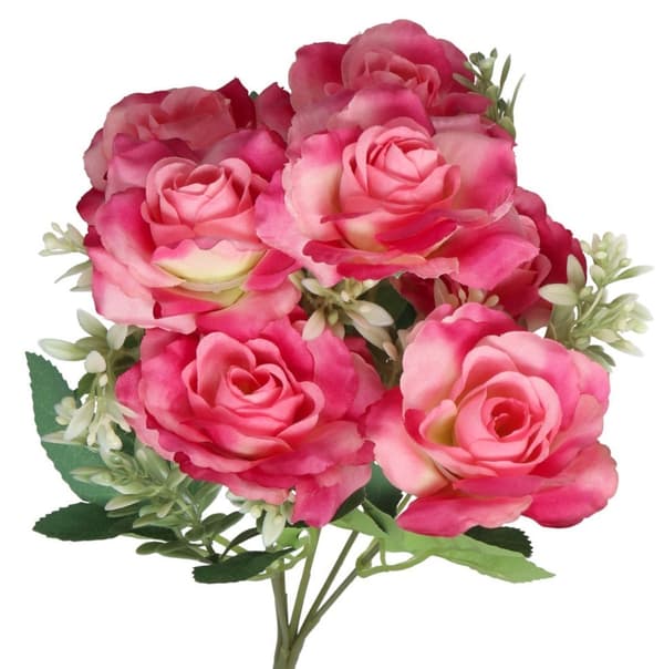 KUNSTIGE BLOMSTER GRENE PLANTER ROSER ROSER SOM LIVET