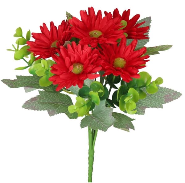 KUNSTIGE BLOMSTER PLANTER BUKET GRENE BLOMSTER MARGARETS